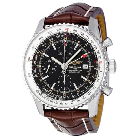 breitling navitimer black dial men's automatic watch|Breitling Navitimer buying guide.